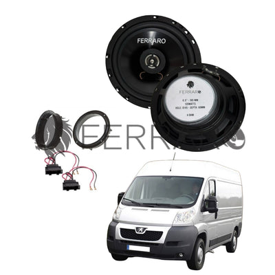FerraroStore Kit 2 Altoparlanti | ASC-652PC | Anteriori | Peugeot Boxer dal 2006>