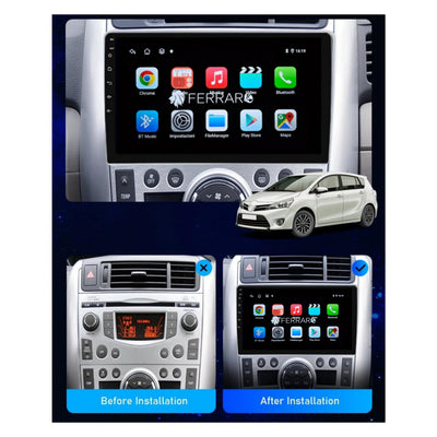 Autoradio per Toyota Verso R20 9" | 2009-2018 | Android | Bluetooth | CarPlay | Android Auto | 2GB/4GB/6GB/8GB Ram
