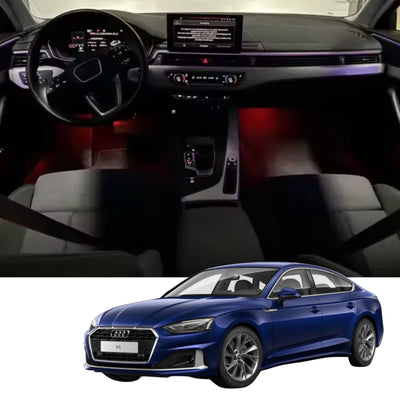 Ambient Light per Audi A4, A5 B9 (2017-2024), 256 Colori RGB