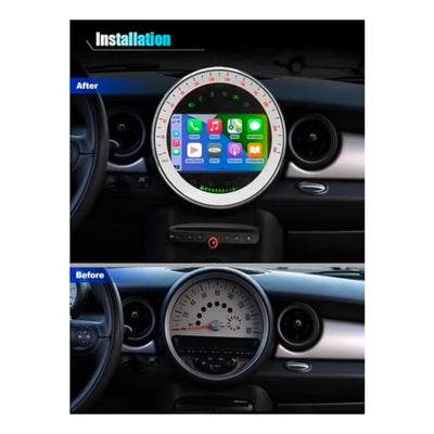 Autoradio per Mini Cooper R55/R56/R57 7" (2007-2014) Android, Bluetooth, CarPlay, Android Auto, 4/64GB Ram