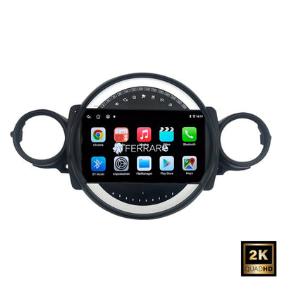 Autoradio per Mini Cooper R51, R56, R57, R58, R60, R61 9" 2K | 2007-2014 | Android | Bluetooth | CarPlay | Android Auto | 12/256GB Ram