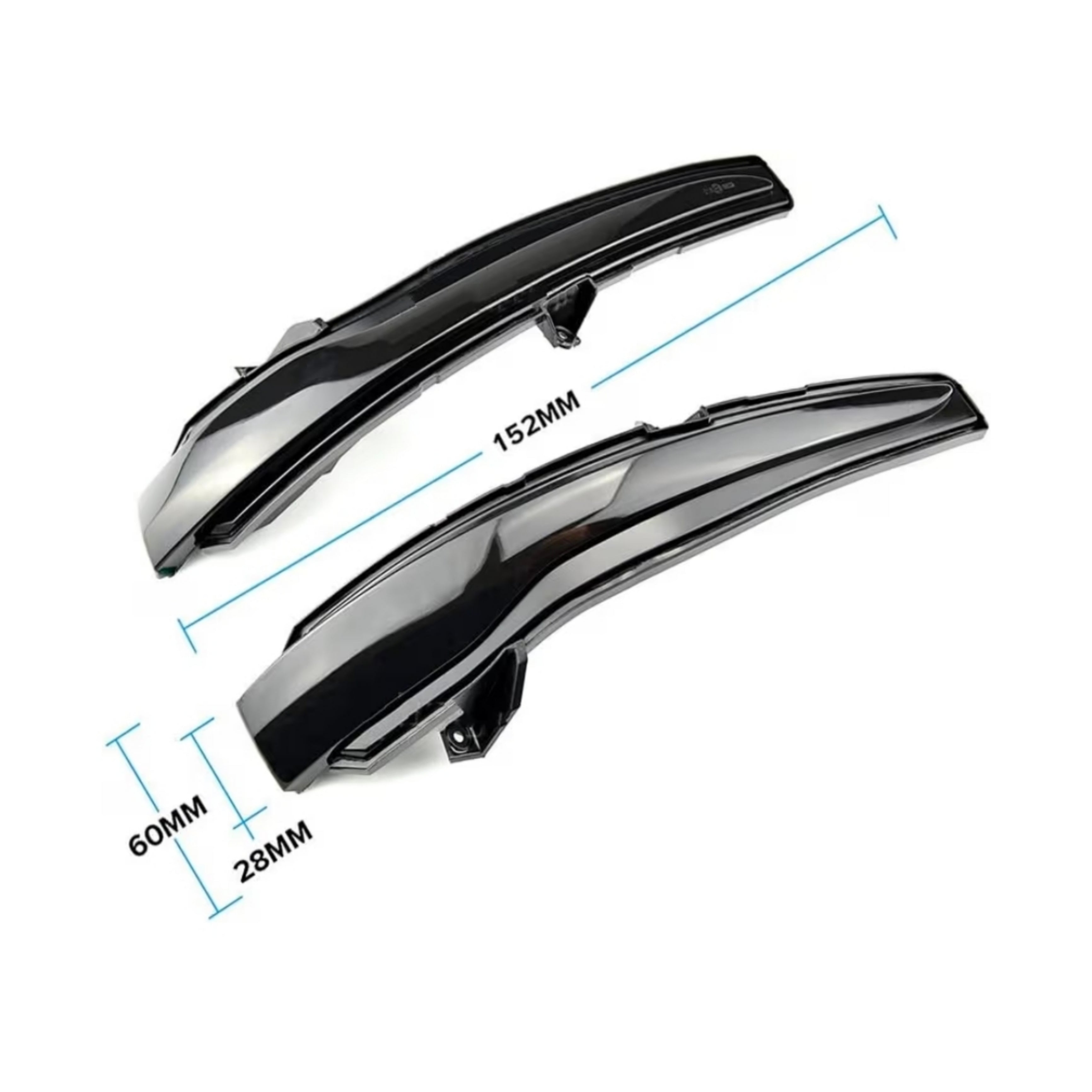 Indicatore Direzione Led per Mercedes Classe C, S, GLC, E, V (Compatibilità in Descrizione), Plug and Play