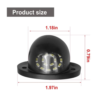 Set Luci Targa a Led per Dodge RAM 1500, 2500, 3500 (1994-2002), Plug and Play