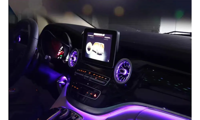 Ambient Light per Mercedes Classe V W447 (2016-2021), 256 Colori RGB