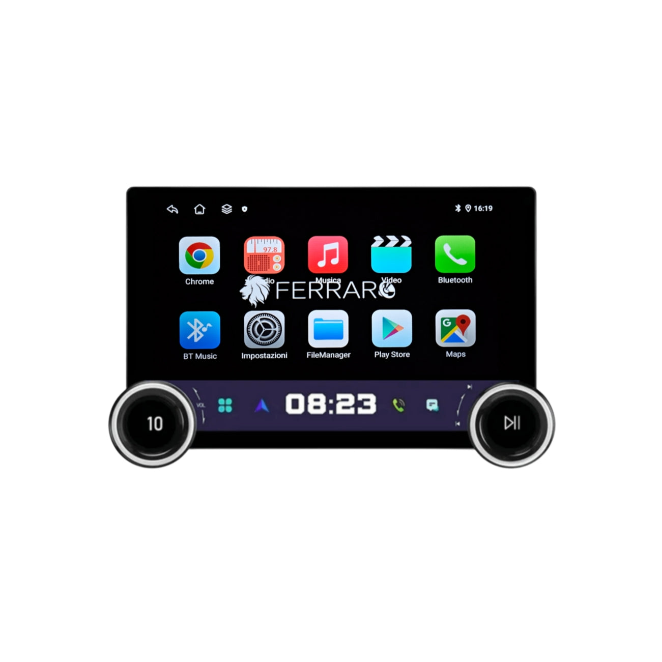 Autoradio per MG ZS 11.8" 2K | 2021-2024 | Android | Bluetooth | CarPlay | Android Auto | 4/64GB Ram