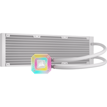 Corsair | CW-9060073-WW, Kit di raffreddamento a liquido 12 cm, Bianco