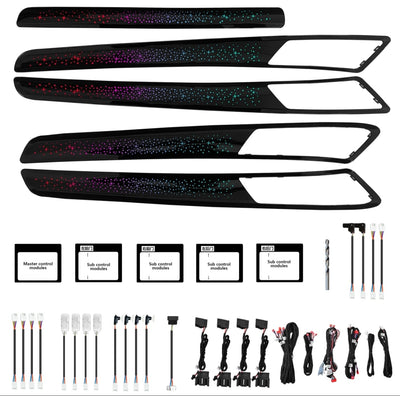 Ambient Light per Volkswagen Golf 7, VII (2014-2021), 256 Colori RGB