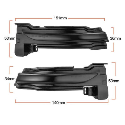 Specchietti Laterali Led per Ford Focus MK4 (2018-2022), Plug and Play