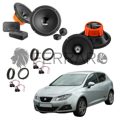 Hertz Kit 6 Casse | DSK 165.3 | DCX 165.3 | Ant/Post | Seat Ibiza 6L (2002-2008)