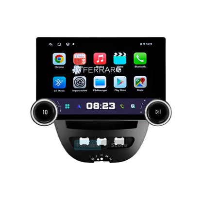 Autoradio per Toyota Aygo | Citroen C1 | Peugeot 107 11.8" 2K | 2005-2014 | Android | Bluetooth | CarPlay | Android Auto | 4/64GB Ram