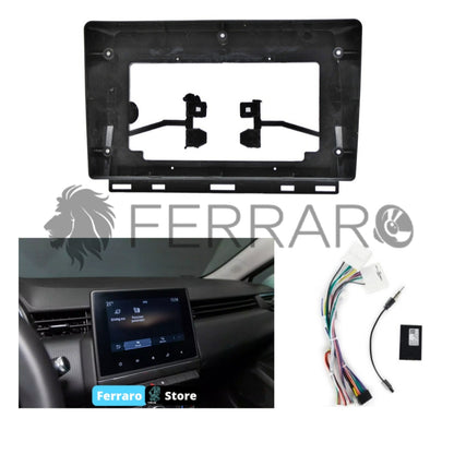 Kit Montaggio Autoradio 9"Pollici Renault Clio V (2020-2023) Mascherina, Cablaggio Autoradio Android