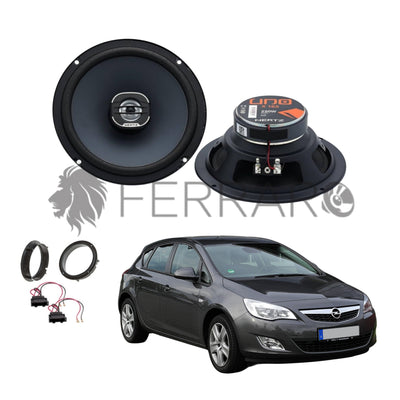 Hertz Kit 2 Casse | X 165 | Ant o Post | Opel Astra J (2009-2015)
