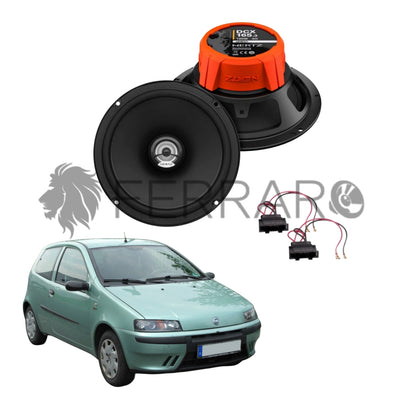 Hertz Kit 2 Casse | DCX 165.3 | Anteriore | Fiat Punto 188