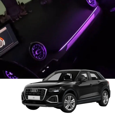 Ambient Light per Audi Q2 (2019-2026), 256 Colori, APP
