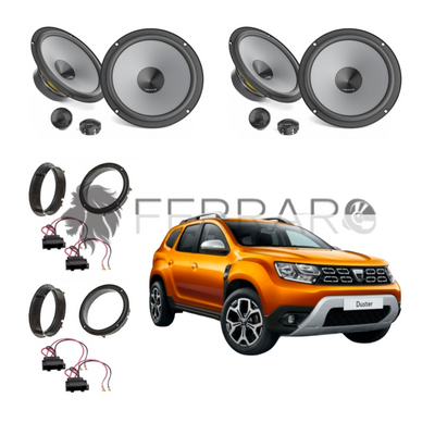 Hertz Kit 8 Casse, K 165, Ant/Post, Dacia Duster II dal 2017>