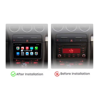 Autoradio per Audi A4 B6 9" 2K | 2000-2009 | Android | Bluetooth | CarPlay | Android Auto | 12/256GB Ram