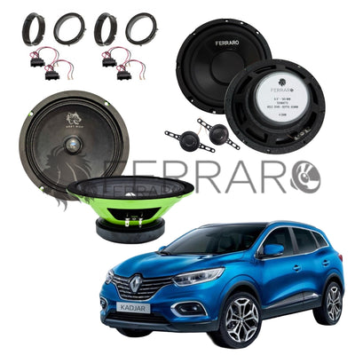 FerraroStore Kit 6 Altoparlanti | PV165.3 | ASK-165.2 | Ant/Post | Renault Kadjar (Dal 2015>)