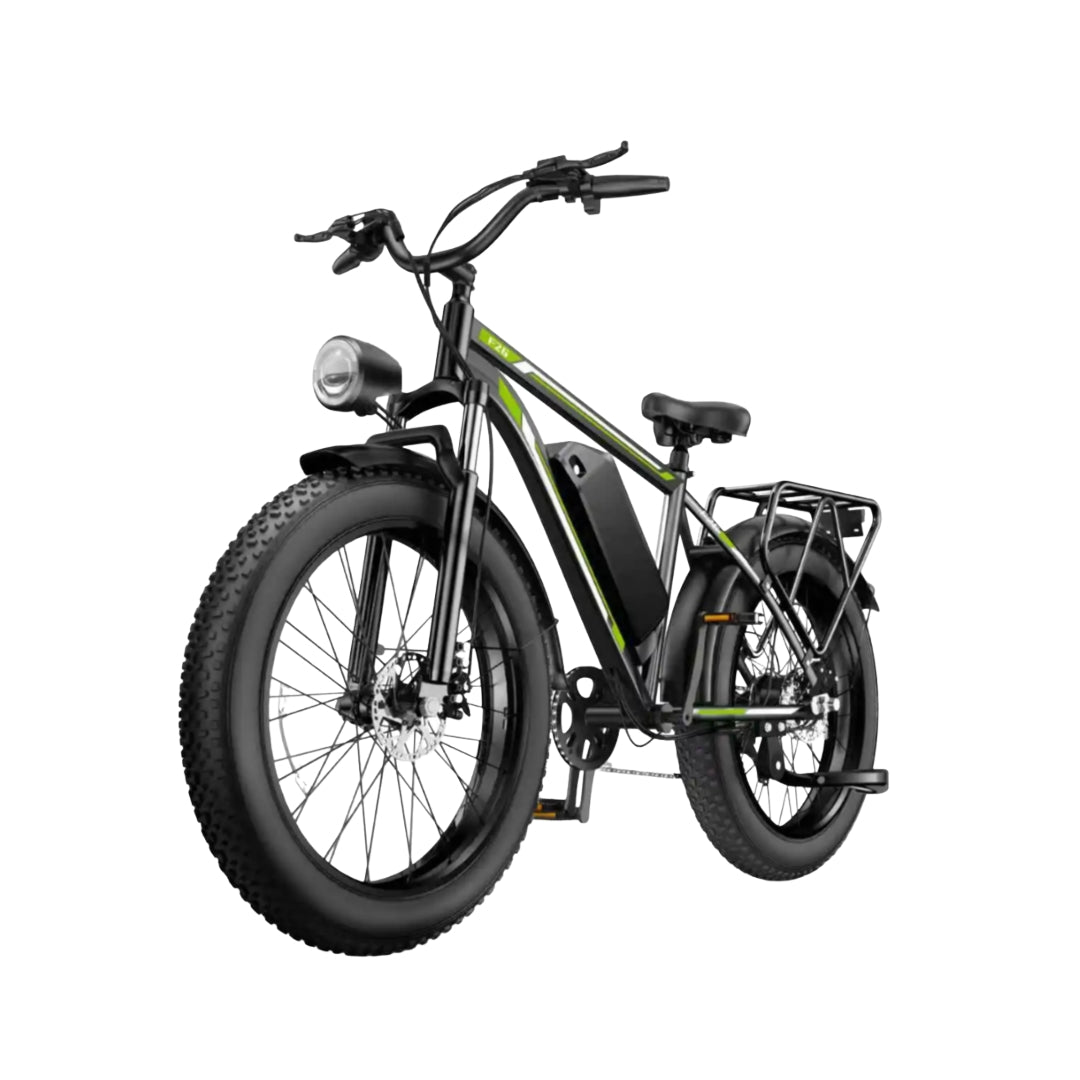 FerraroStore S8-Single, Bici Elettrica Pieghevole, 20*4", Batteria 48V