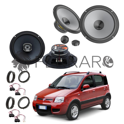 Hertz Kit 6 Casse | K 165 | X 165 | Ant/Post | Fiat Panda 2ª Serie