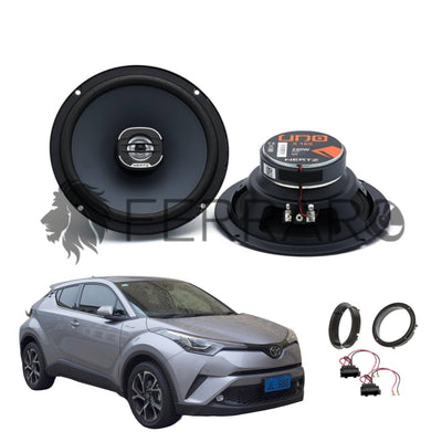 Hertz Kit 2 Casse | X 165 | Ant o Post | Toyota C-HR (Dal 2016>)
