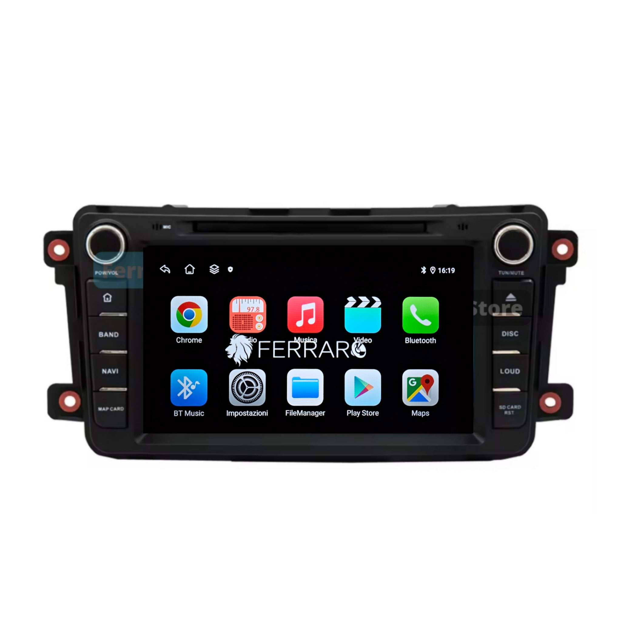 Autoradio per Mazda CX9 | CX-9 | CX 9 TB 8" | 2006-2016 | Android | Bluetooth | CarPlay | Android Auto | 4GB/8GB Ram
