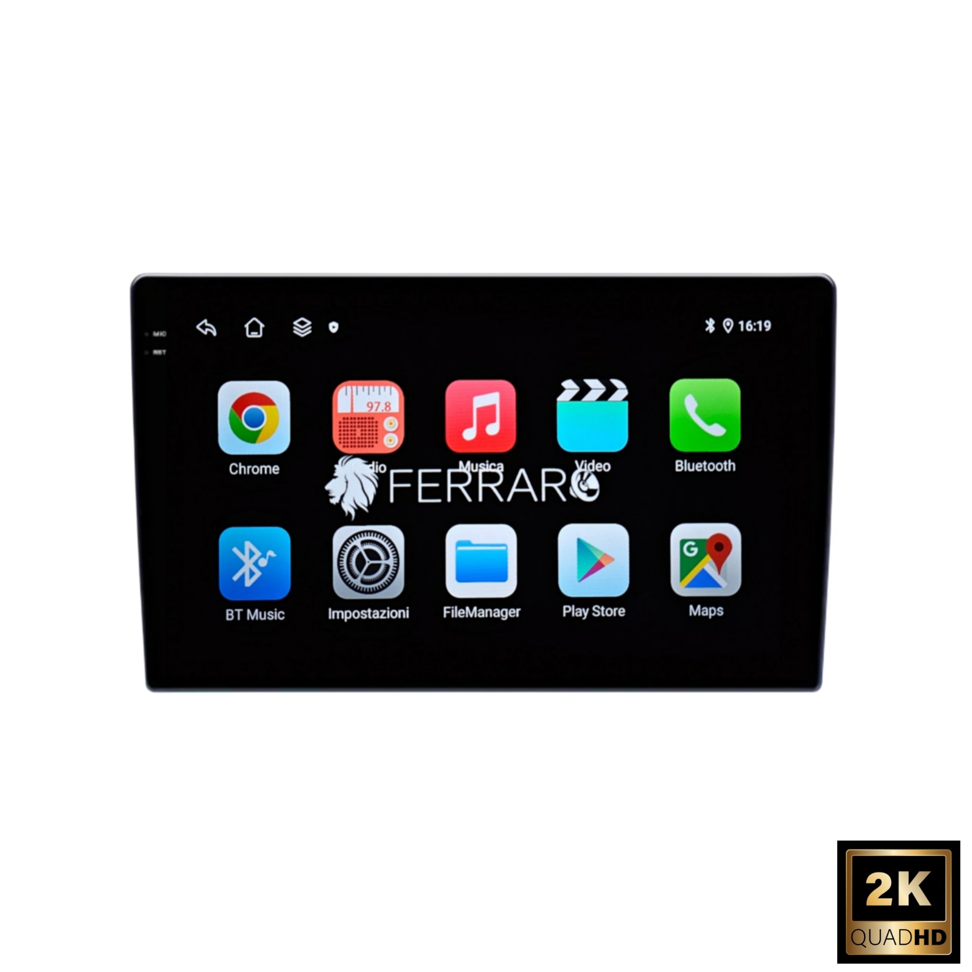 Autoradio per Citroen C5 10.1" 2K | 2008-2017 | Android | Bluetooth | CarPlay | Android Auto | 4/64GB Ram