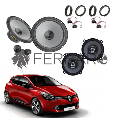 Hertz Kit 6 Casse | K 165 | X 130 | Ant/Post | Renault Clio 4ª Serie dal 2012>
