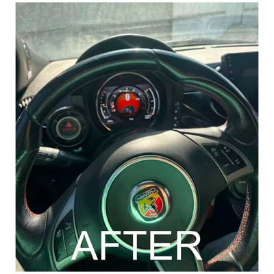 (PRENOTA) Virtual Cockpit 7" per Fiat 500s Abarth (2007-2015), HD Ultra, CarPlay e Android Auto