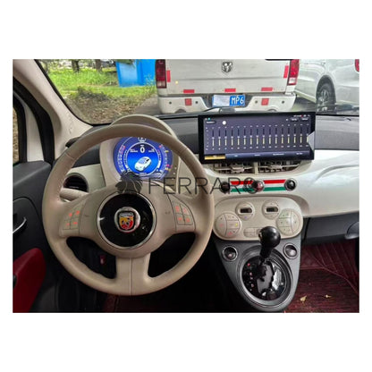 Autoradio per Fiat 500s 12.3" | 2007-2015 | Android | Bluetooth | CarPlay | Android Auto | 4/64GB Ram