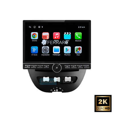 Autoradio per Toyota Aygo | Citroen C1 | Peugeot 107 11.8" 2K | 2005-2014 | Android | Bluetooth | CarPlay | Android Auto | 4/64GB Ram