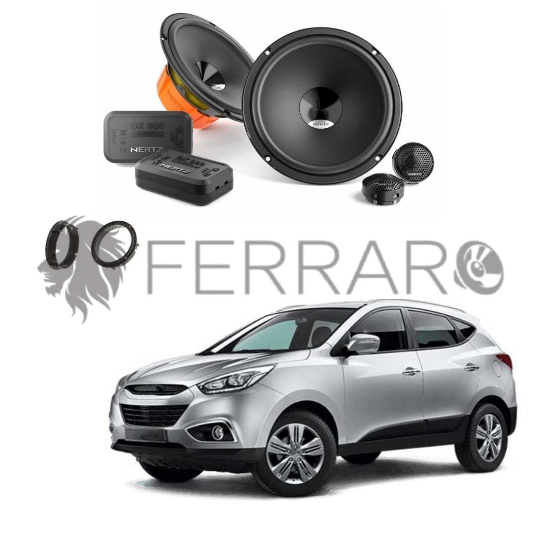Hertz Kit 4 Casse, DSK 165.3, Anteriori, Hyundai IX35 (2010+)