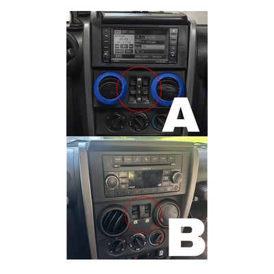 Autoradio per Jeep Wrangler Unlimited 3 JK 9" 2K | 2007-2010 | Android | Bluetooth | CarPlay | Android Auto | 12/256GB Ram