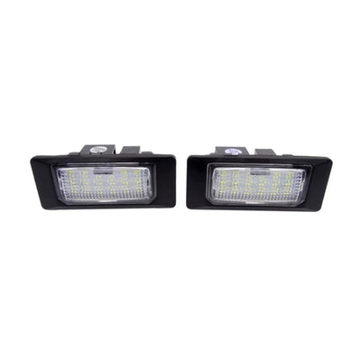 Set Luci Targa a Led per Audi, Volkswagen, (Compatibilità in Descrizione), Plug and Play
