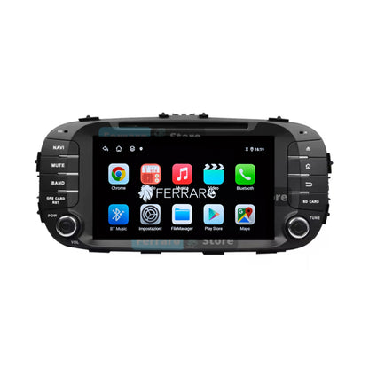 Autoradio per Kia Soul 2 PS 8" | 2013-2019 | Android | Bluetooth | CarPlay | Android Auto | 4GB/8GB Ram