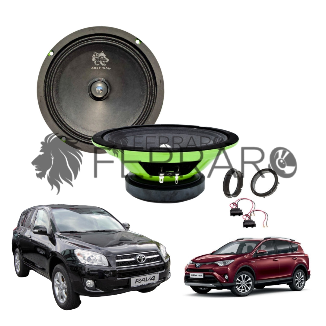 FerraroStore Kit 2 Altoparlanti | PV165.3 | Ant o Post | Toyota RAV4 (Dal 2006)