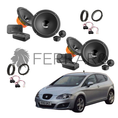 Hertz Kit 8 Casse | DSK 165.3 | Ant/Post | Seat Leon MK2 (2005-2012)