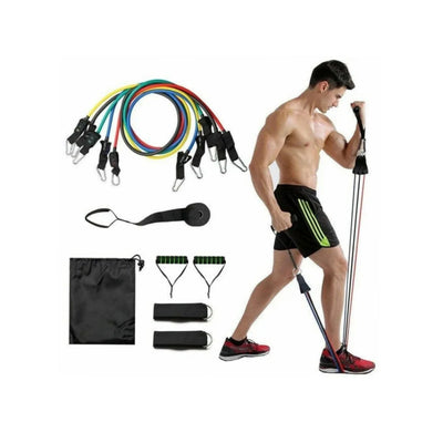 Kit 10 Pz Bande Elastiche, Fitness, Palestra, Resistenza Maniglie