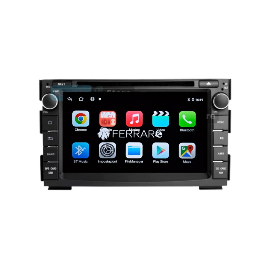 Autoradio per Kia Venga | Kia Ceed 7" | 2007-2012 | Android | Bluetooth | CarPlay | Android Auto | 2GB/4GB Ram