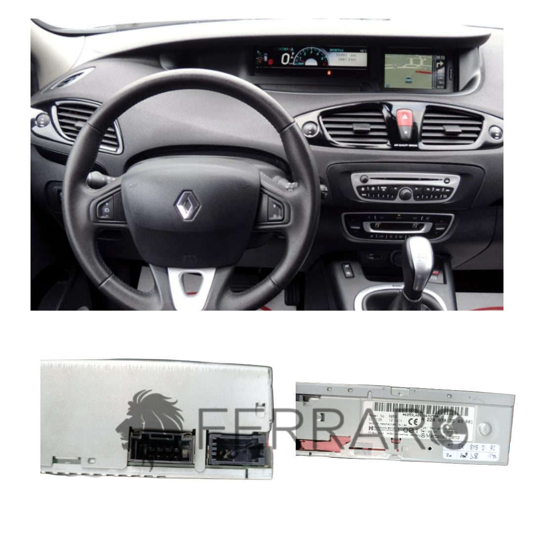 Autoradio per Renault Scenic III 1Din 7" | 2009-2016 | Android | Bluetooth | CarPlay | Android Auto | 2/4/8GB Ram