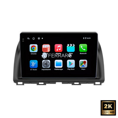 Autoradio per Mazda CX5, CX-5 10.1" 2K | 2012-2016 | Android | Bluetooth | CarPlay | Android Auto | 4/64GB Ram