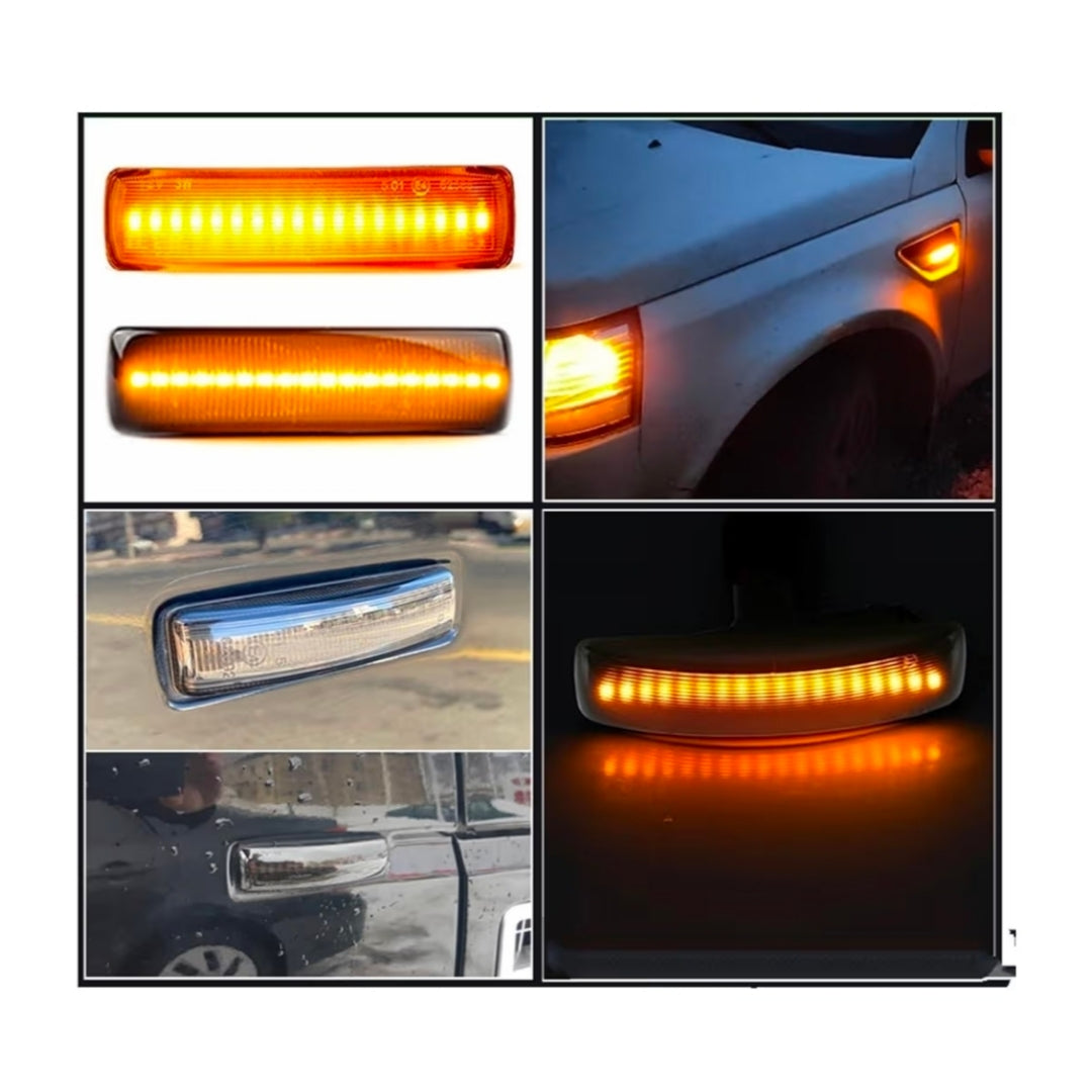 Indicatore Direzione Led per Land Rover Discovery, Range Rover, Freelander (Compatibilità in Descrizione), Plug and Play