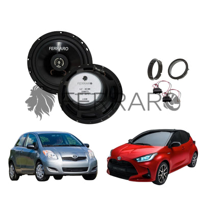FerraroStore Kit 2 Altoparlanti | ASC-652PC | Anteriore | Toyota Yaris (2005-2023)