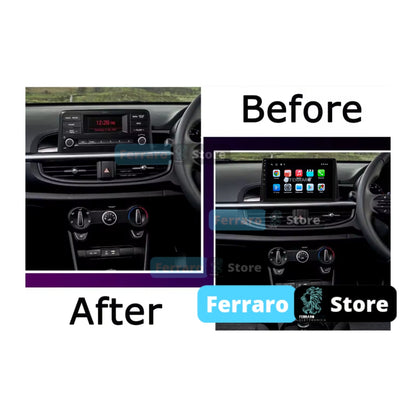 Autoradio per Kia Picanto 9" | 2017-2022 | Android | Bluetooth | CarPlay | Android Auto | 2GB/4GB/6GB/8GB Ram