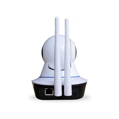 Telecamera Wireless, IP Camera, HD 720P, Wireless, Motorizzata, WIFI, 2 Antenne