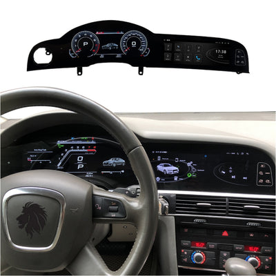 Autoradio e Virtual Cockpit per Audi A6 C6 (2004-2011) 23.5" Android, Bluetooth, CarPlay, Android Auto, 6/128GB Ram