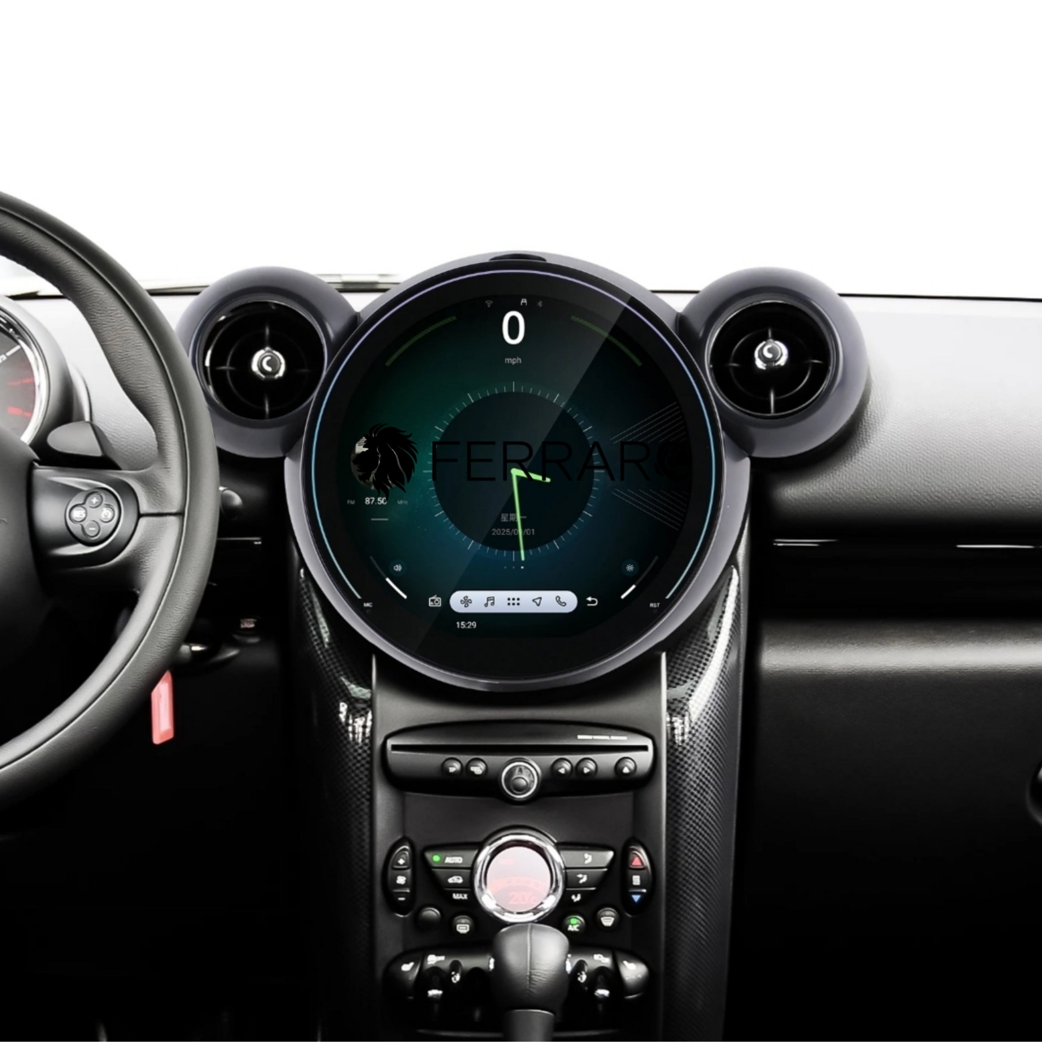Autoradio per Mini Countryman R60 11.7" (2010-2017) Android, Bluetooth, CarPlay, Android Auto, 8/128GB Ram