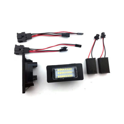 Set Luci Targa a Led per Audi (Compatibilità in Descrizione), Plug and Play
