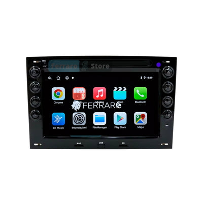 Autoradio per Renault Megane 2 7" | 2002-2010 | Android | Bluetooth | CarPlay | Android Auto | 4GB/8GB Ram