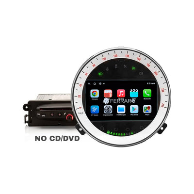 Autoradio per Mini Cooper da R55 a R60 7" | 2010-2017 | Android | Bluetooth | 4G | CarPlay | Android Auto | 4/64GB Ram