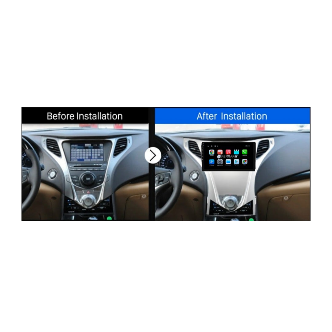 Autoradio per Hyundai Grandeur/Azera 9" | 2011-2012 | Android | Bluetooth | CarPlay | Android Auto | 2GB/4GB/6GB/8GB Ram